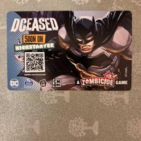 Batman DCeased a Zombicide Game ID card CMON