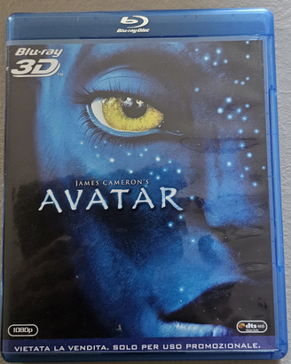 DVD BLUE RAY 3D del film "Avatar"