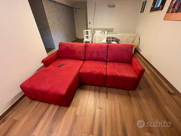 Divano con chaise longue