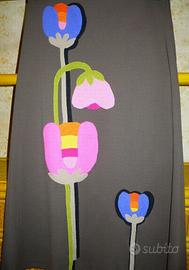 2 Gonne meravigliose VINTAGE in pura lana e in ras