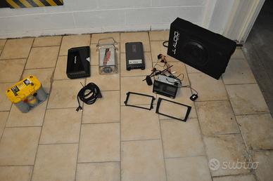 AMPLIFICATORI / SUB/CONDESATORE / AUTORADIO/BATTER