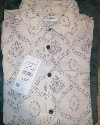 camicia uomo manica corta primavera estate nuova 