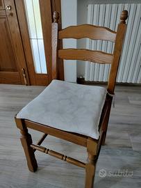 Sedie in legno