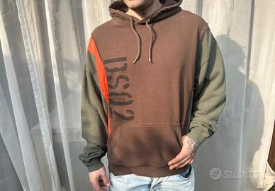 Felpa over dsquared2 uomo