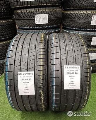 2 gomme 285 40 20 PIRELLI RIF1024