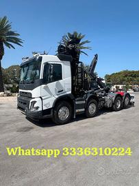 VOLVO FMX540 NUOVO DA IMM. SCARRABILE + GRU W130S2