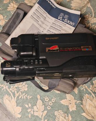 Videocamera vintage Sharp VL-SX80 