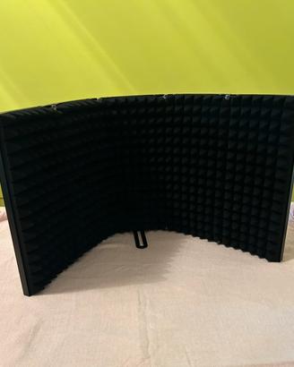 Scudo di Isolamento per Microfono Pieghevole