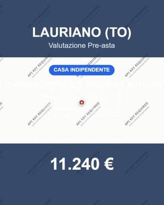 Immobile in asta di 79 m² a Lauriano