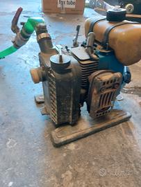 pompa acqua irrigazione a motore 
