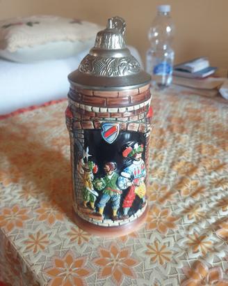 raro boccale da birra tedesco 
