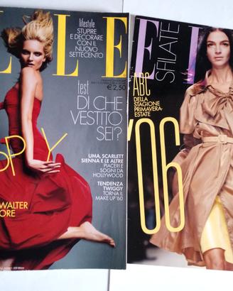ELLE Italia gennaio 2006 + suppl. Sfilate