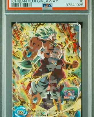 PSA 10 BROLY UGMP-34 DRAGON BALL HEROES JAPANESE