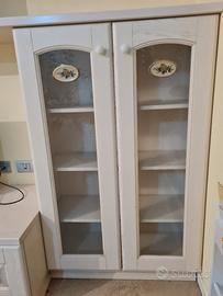 mobile da salotto arrex con ante in vetro