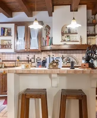 Cucina in finta muratura Vecchi Casali