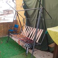 Struttura in metallo per dondolo