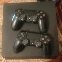 PlayStation4 slim+2 controller+3 giochi W garanzia