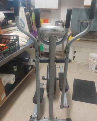 Bici cyclette ellittica cross trainer bidirezional