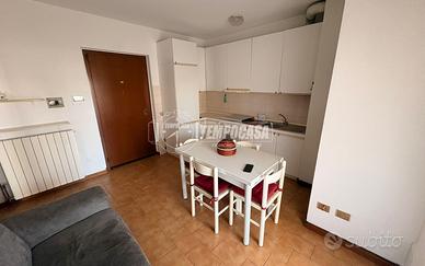 Bilocale arredato con box