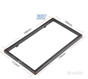 TELAI 2 DIN PER AUTORADIO XTRONS 115X188MM