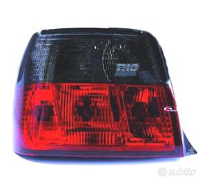 FANALI BMW SERIE 3 E36 90-97 ROSSO AFFUMICATO