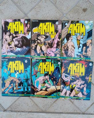 Tarzan, Dago, Akim fumetti.