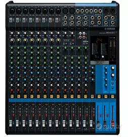 mixer Yamaha mg16xu con borsa gator imbottita usb.