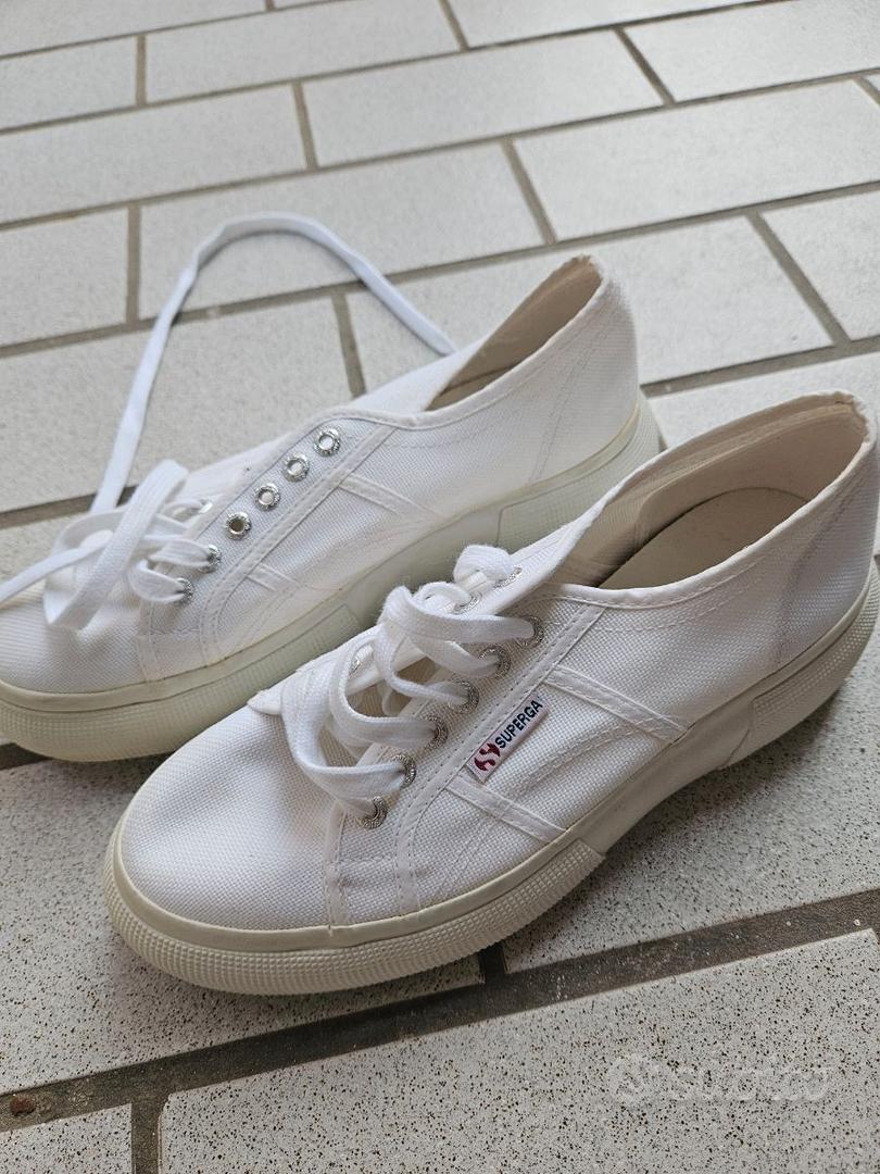 Superga alte outlet azzurre