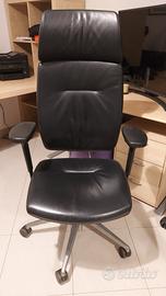 Sedia Poltrona SITLAND Spirit Direzionale in pelle