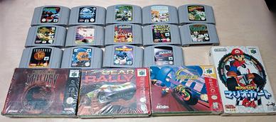 Nintendo 64 e GAMECUBE giochi originali vintage