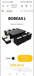 tavolo rattan da esterno 