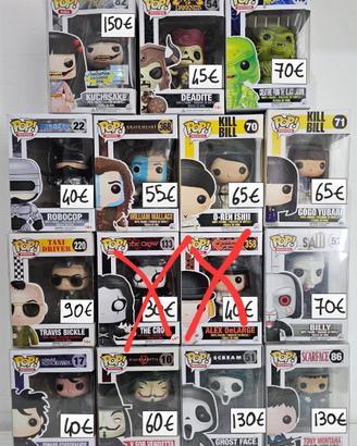Funko Pop! Movies - Film Kill Bill, Scream
