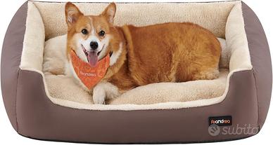 Cuccia Cane Interno, Tappeto Rimovibile, 85x65x21