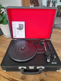 Giradischi portatile dmail nuovo