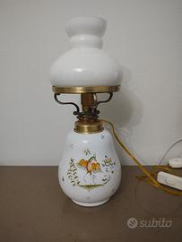 lampada in ceramica smaltata