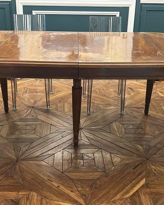 Tavolo in noce fine 800 allungabile
