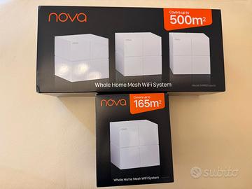 Sistema Mesh Wi-Fi Tenda Nova MW6 - 4 Nodi Gigabit