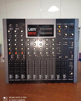 LEM DM-82 MIXER DJ PROFESSIONALE