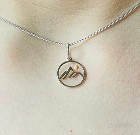 Ciondolo con seme di senape