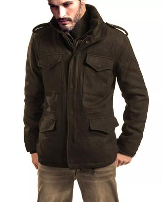 Giacca Peacoat in panno di lana tg. S nuova