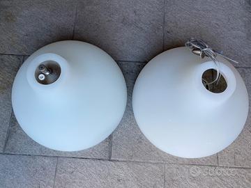 Lampadario doppio per cucina o salone