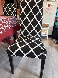 6 sedie schienale alto