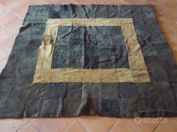 Tappeto, copriletto in pelliccia