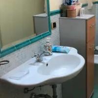 Lavandino ceramica bagno no rubinetti