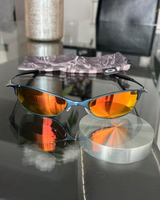 Oakley WireTap - Cobalt/Fire Iridium (2002)