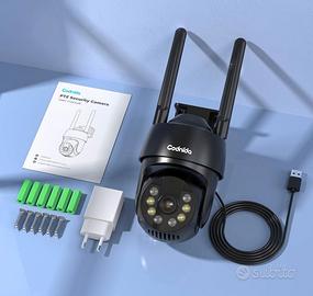 Telecamera da Esterno Codnida 5mp, Wifi 2.4/5Ghz