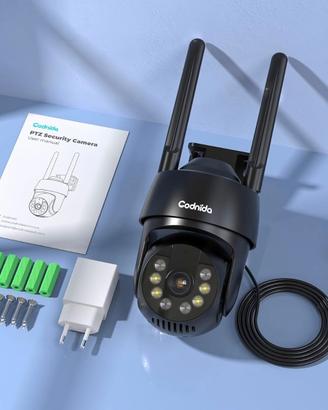 Telecamera da Esterno Codnida 5mp, Wifi 2.4/5Ghz