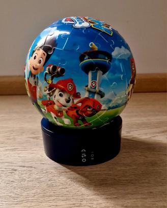 lampada puzzle 3 D Paw Patrol