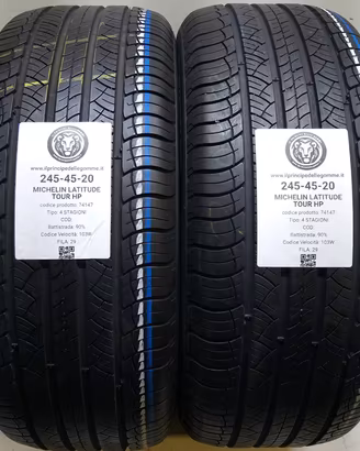 2 GOMME 245 45 20 MICHELIN A74147