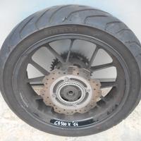 ruota cerchio posteriore honda cb 500 x